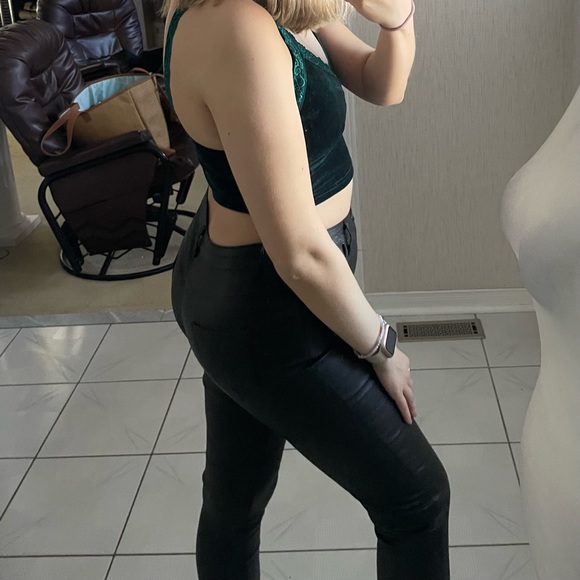 “Leather” Lookalike Pants | Size S - Picture 3 of 6